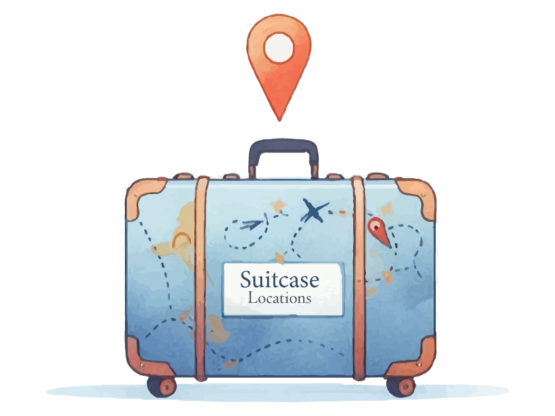 Suitcase Locations